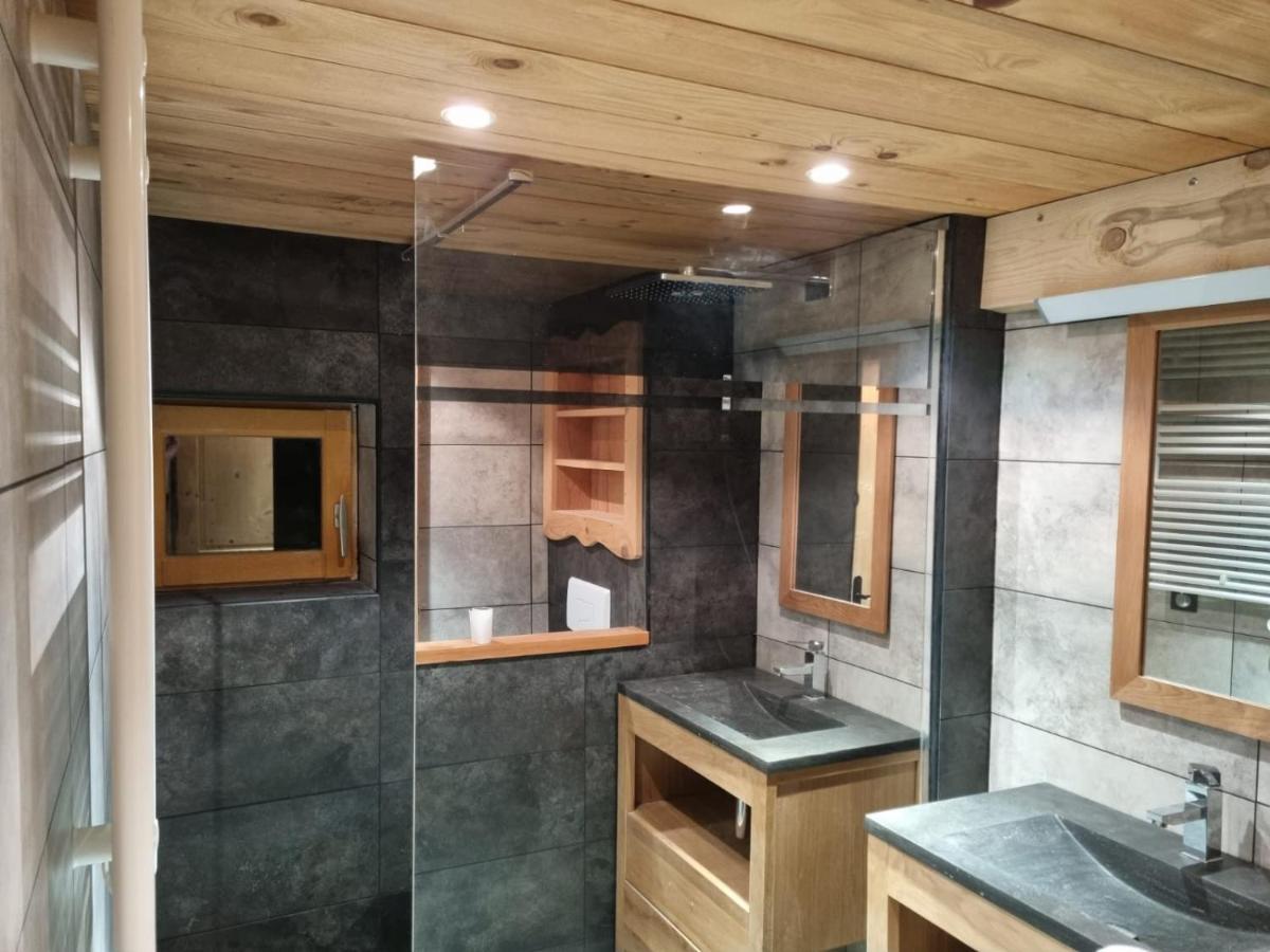Appartement avec vue panoramique à Champagny - La Joubarbe La Plagne Esterno foto
