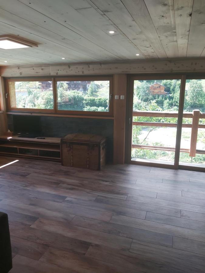 Appartement avec vue panoramique à Champagny - La Joubarbe La Plagne Esterno foto